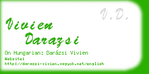 vivien darazsi business card